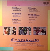 Sixteen Candles back cover