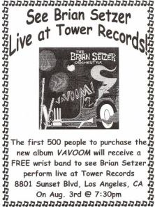 Poster Brian at Tower records