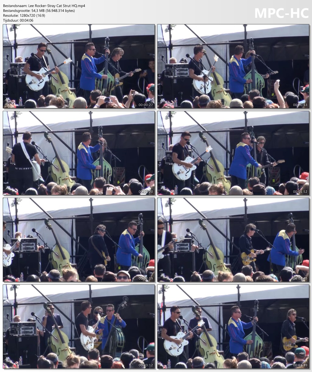 Lee Rocker at Johnny Cash Festival