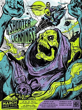 Shooter Jennings Tour Poster